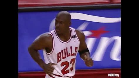 This Date In Nba History Michael Jordan Shrug After Knocking Down 6 3