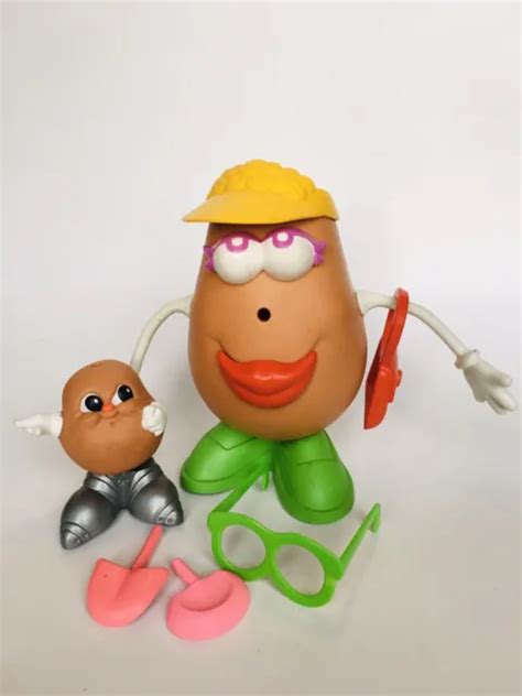Hasbro Preschool Mrs Potato Head And Baby Potato Head W Some