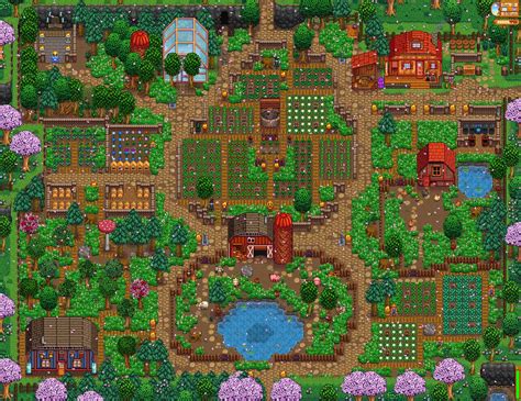 Beach Farm Layout Ideas Stardew Valley