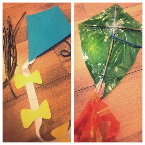How To Make Really Quick Kites Kite Making Rainy Day Activities For
