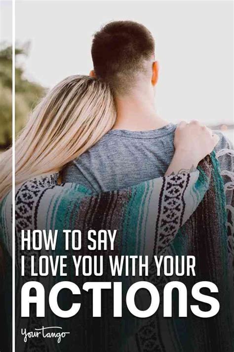 How To Tell Someone You Love Them Without Saying Anything At All