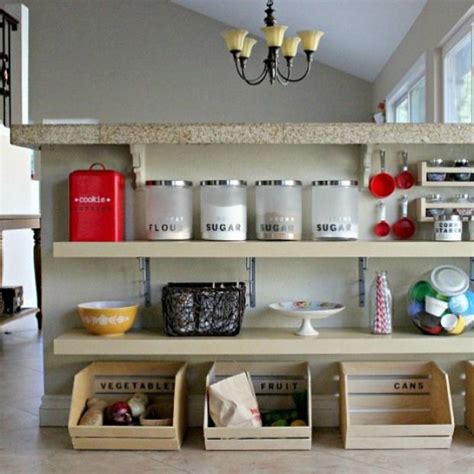Kitchen Storage Convert Unused Space Under A Breakfast Bar Into Extra