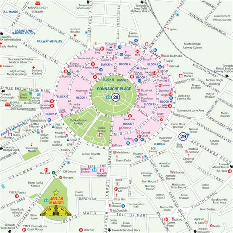 Guide Map Of Delhi Draw A Topographic Map