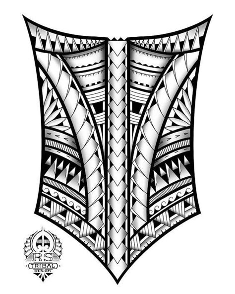 Polynesisch Inspiriertes Design Tribaltattoo Maori Tattoo