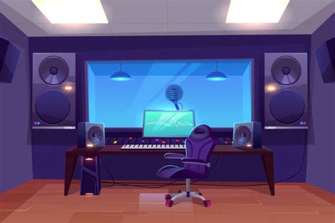 Recording Booth Illustrations Illustrations Royalty Free Vector