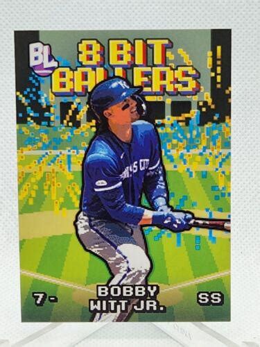 Bobby Witt Jr 8b 11 Prices 2023 Topps Big League 8 Bit Ballers