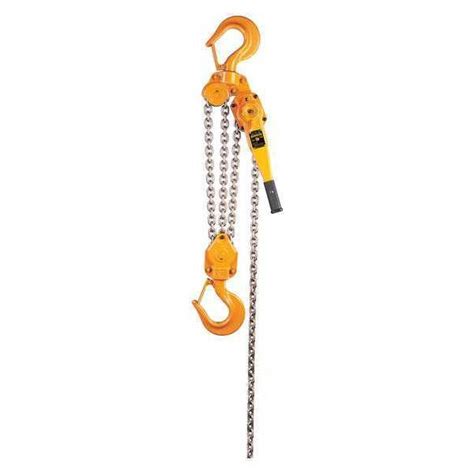 Harrington Lever Chain Hoist 18 000 Lb Load Capacity 10 Ft Hoist Lift