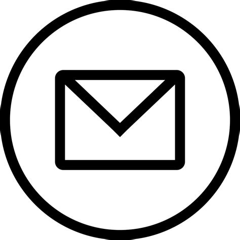 Email Icon Png Black 143835 Free Icons Library