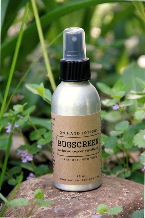 Organic Bug Spray Bugscreen All Natural Insect Repellent