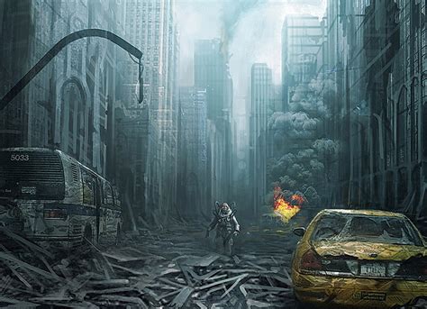Post Apocalyptic Art Id 38372 Art Abyss