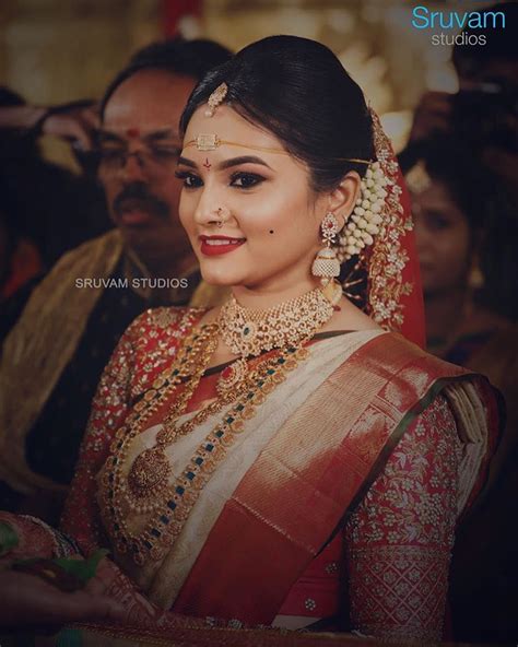 Sunithacaringumakeupartist 😍 Follow Bridalblousedesigns Exclusive Bridal Blou Wedding
