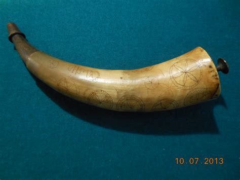 American Powder Horns A Personal Collection Of Early American Arms
