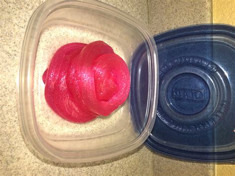 How To Pink Glitter Slime 5 Steps With Pictures Instructables