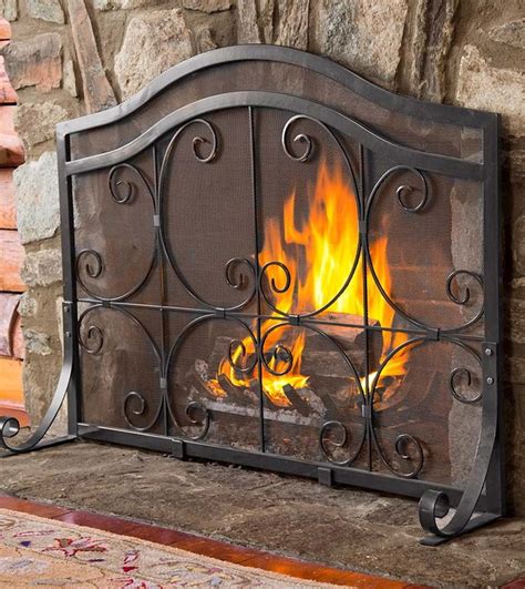 Flat Guard Fireplace Screens Home Design Ideas