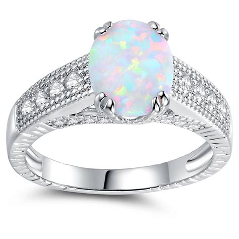 White Fire Opal Ring 20190504 May 04 2019 At 1609 Engagement Rings