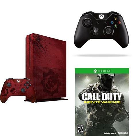 Xbox One S 2tb Console Gears Of War 4 Limited Edition Bundle Call Of