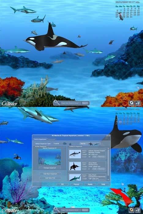 Crawler 3d Marine Aquarium Descargar Gratis