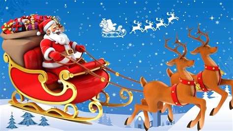 The History Of Santa Clauss Reindeer How Do Santas