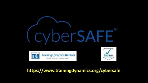 Training Dynamics Network Cybersafe Sizzle Clip Youtube