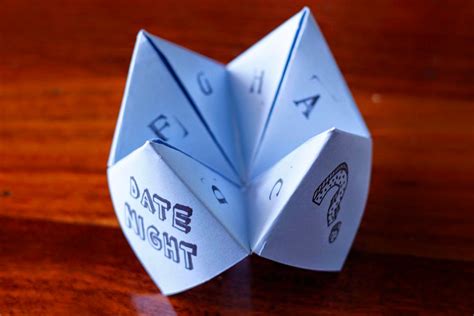 Fortune Teller Origami Art And Craft Kids
