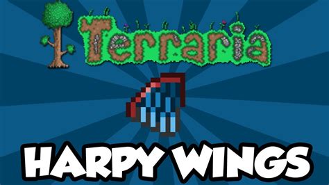 Terraria 12 Harpy Wings New Terraria 12 Items Youtube