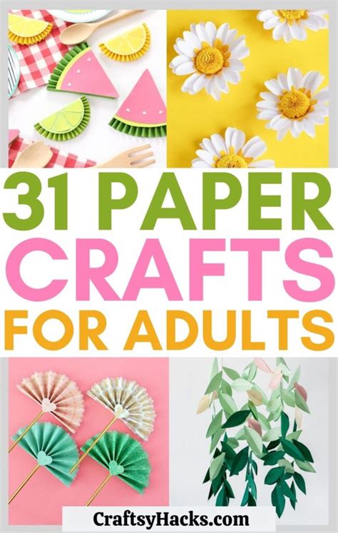 31 paper crafts for adults you re going to adore craftsy hacks