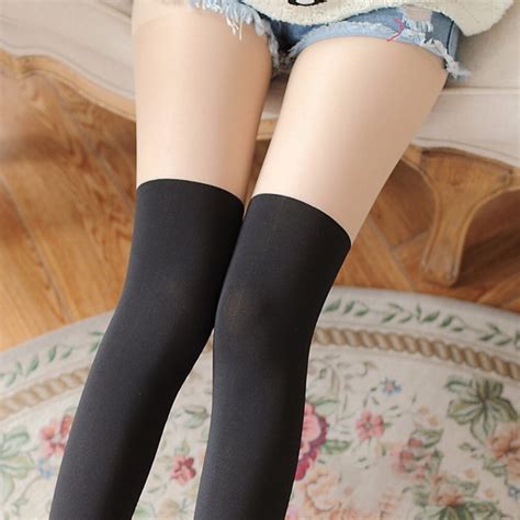 Newly Design Women Girl Sexy Skinny Stockings Over Knee Thigh Sheer