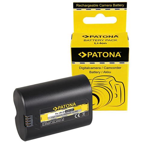 Patona VB20 2000mAh 14 8Wh 7 4V Baterija Za Godox V350S Lithium Ion