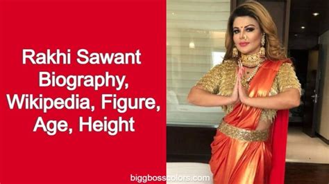 Rakhi Sawant Bigg Boss 15 Biography Wiki Height Figure
