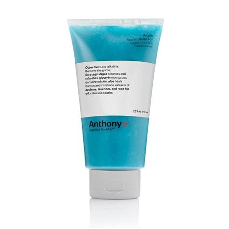 Anthony Logistic Algae Facial Cleanser 2oz Skin Moisturizer Facial Cleanser Mens Skin Care