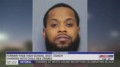 Former Page High School Assistant Coach Facing Sex Crime Charges Youtube