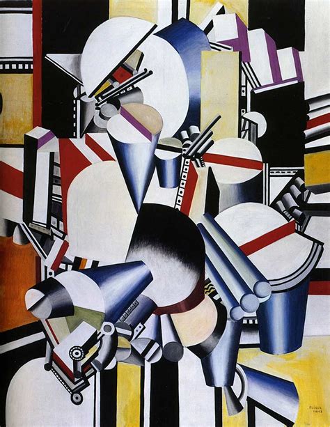 Mechanical Compositions 1923 By Fernand Leger Art Reproduction From Wanford