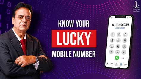 Know Your Lucky Mobile Number Mobile Numerology By J C Chaudhry Youtube