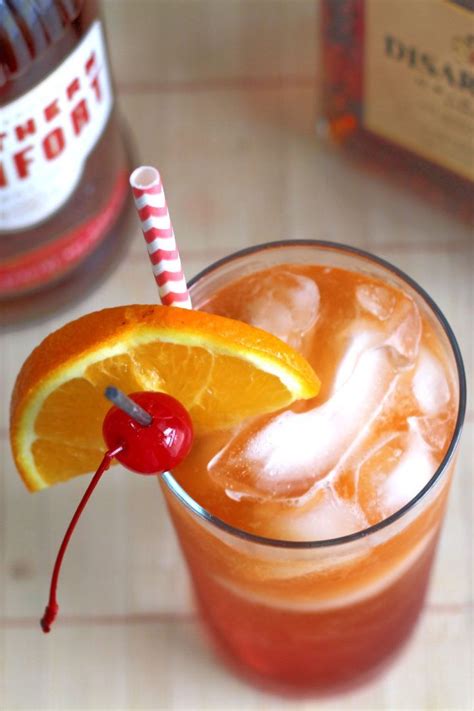 Alabama Slammer Cocktail Recipe Mix That Drink