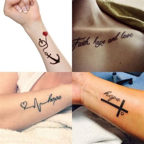 Faith Hope Love Tattoo Design Ideas And Meaning Faith Hope Love