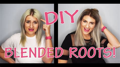 Diy Blend Your Dark Roots Youtube