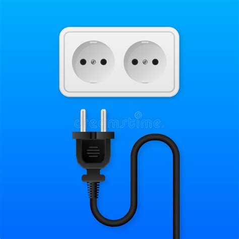 Electrical Plug And Socket The Concept Of Connection Connection In