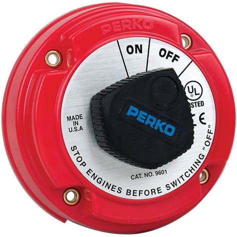 Check spelling or type a new query. Battery Disconnect Switch | Perko 9601DP