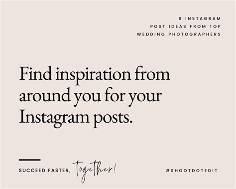 9 Instagram Post Ideas From Top Wedding Photographers Shootdotedit