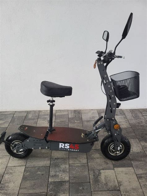 Eflux Rs45 Pro E Scooter Mit Straßenzulassung Sitz 45 Kmh 2 In