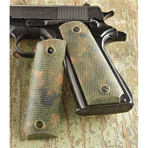 Camo 1911 Grips 226448 Grips And Handguards At Sportsmans Guide