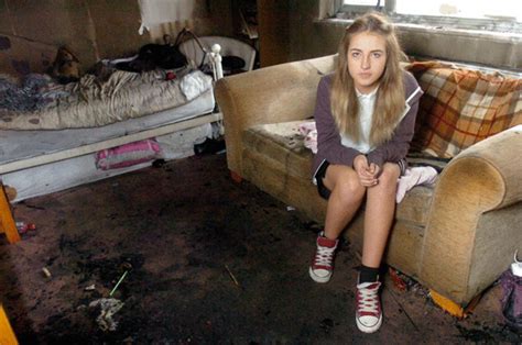 What A Mess Teenage Girl Leaves Straighteners Plugged In And Burns