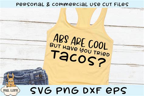 abs are cool but have you tried tacos svg pixel llama