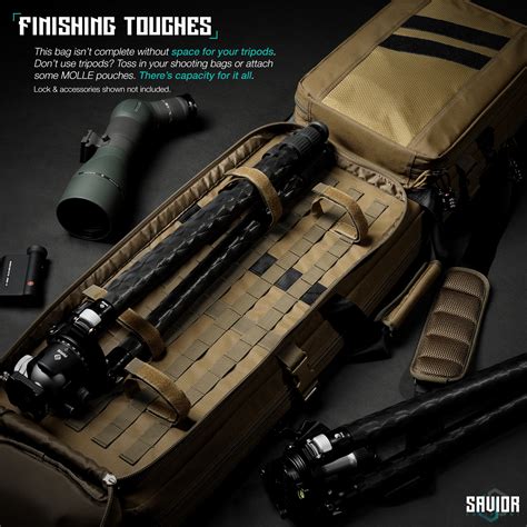 Savior Specialist Series Tactical Long Sniper Rifle Bag Lrp W Scope