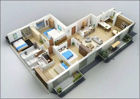Denah Sketsa Rumah Minimalis 3d Gambar Design Rumah