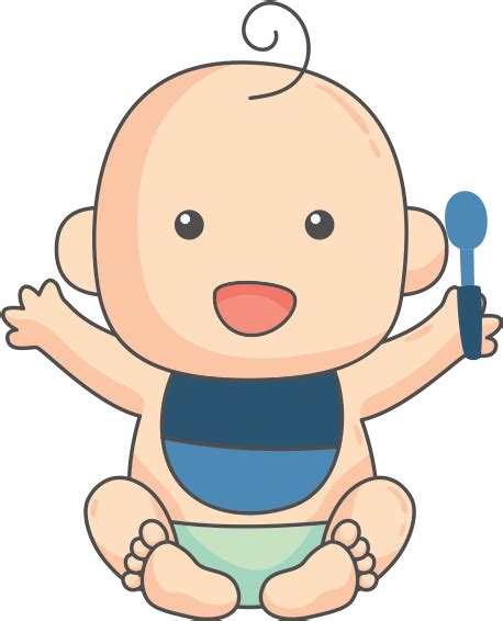 Download Baby Food Caricatura De Un Bebe Clipart 958052 Pinclipart