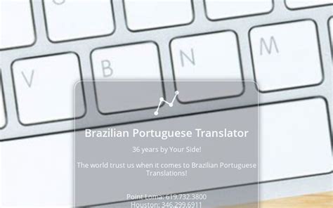 Brazilian Portuguese Translator 1 800 210 2049