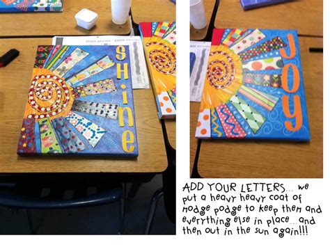 Make a scrapbook filled with preschool memories or create fun group paintings. End of the Year Art Project - Teach Junkie