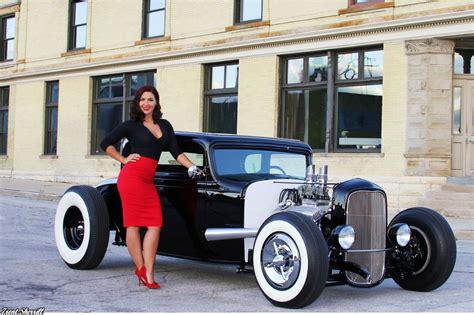 Classic Pin Up Claire Van Fossen By Trent Sherrill Hot Cars Car