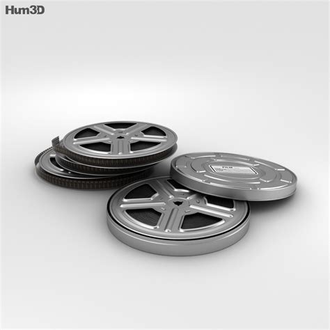 Video Film Reel 3d Model Electronics On Hum3d